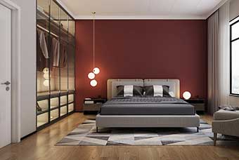 钟山现代风格-卧室