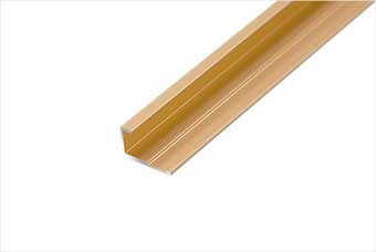 钟山航空纤维墙咔铝合金边条（钛金氧化）