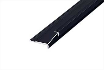 钟山航空纤维墙咔铝合金阳角线（哑黑氧化）